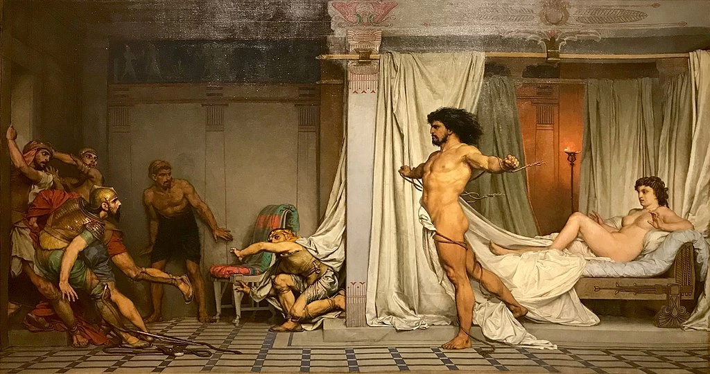 Sansone che si strappa le funi - Musée des beaux, arts de Mulhouse
